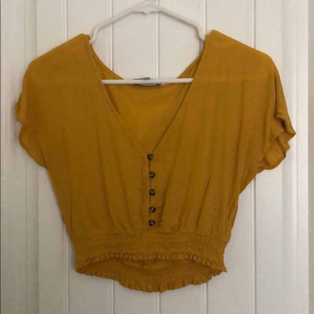 Madewell Texture & Thread Crop Top